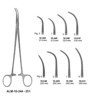 Overholt Dissecting and Ligature Forceps