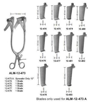 Cloward modif Retractor and Blades
