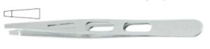 Tweezer Slanted Tips, (Powder Coated)
