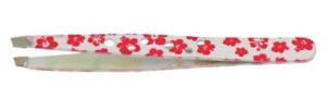 Tweezer Slanted Tips, (Powder Coated)