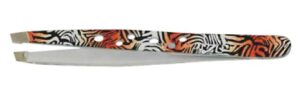 Tweezer Slanted Tips, (Powder Coated)