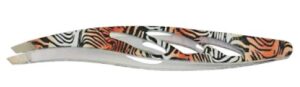 Tweezer Slanted Tips, (Powder Coated)