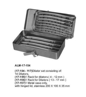 Hegar Uterine Dilators Set