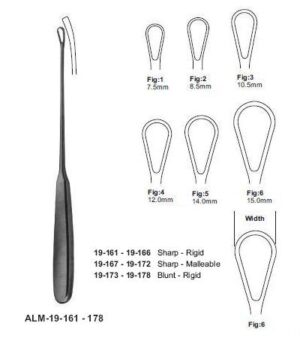 Sims Uterine Curettes