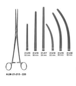 De Bakey Pean Atraumatic Haemostatic Forceps