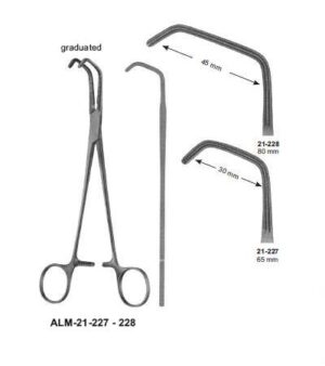 De Bakey Beck Vena Cava Clamps