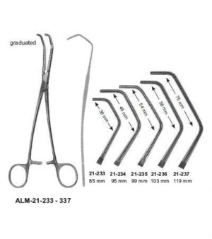 De Bakey Tangential Occlusion Clamps