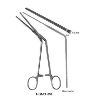 De Bakey Atraumatic lliac Clamps