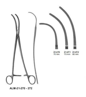 De Bakey Atraumatic Aorta Aneurysm Clamps