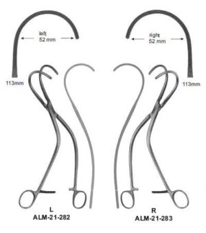 Weber Atraumatic Aorta Anastomosis Clamps
