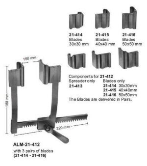 De Bakey Rib Spreader