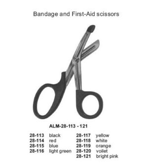 Bandage and First Aid Scissors