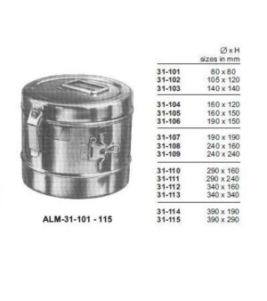 Schimmelbusch Dressing Sterilizing Drums