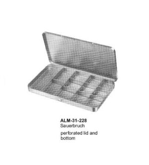 Sauerbruch Needle Sterilizing Cases